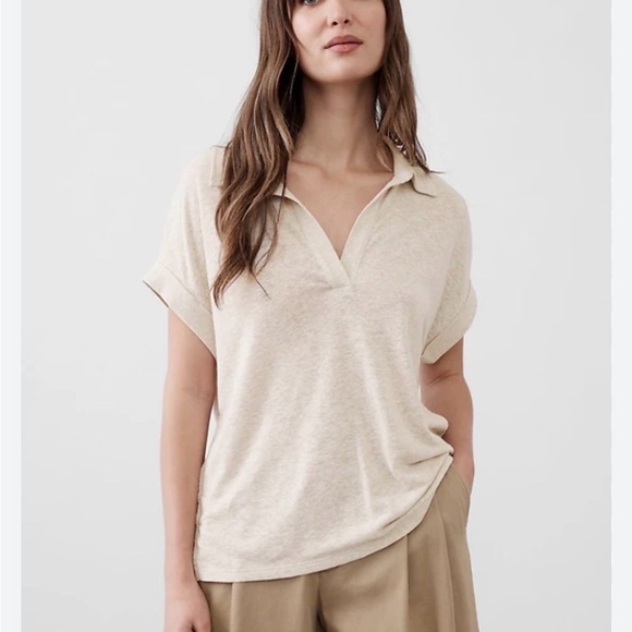 Banana Republic Tops - Banana Republic Linen Blend Top